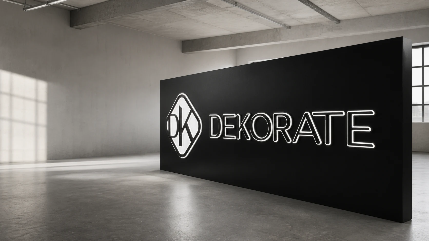 Caseta luminoasa Dekorate realizata in atelier